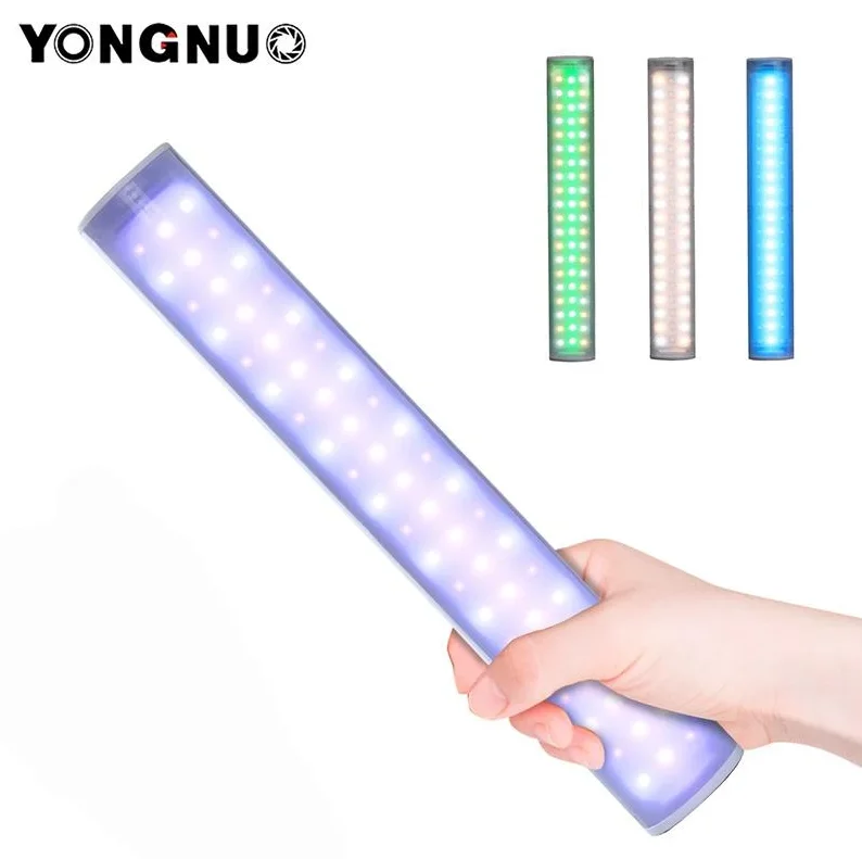 

Светодиодный светильник YN60 с RGB-подсветкой, ручной светильник со встроенной батареей для портретной съемки, съемки фото и видео