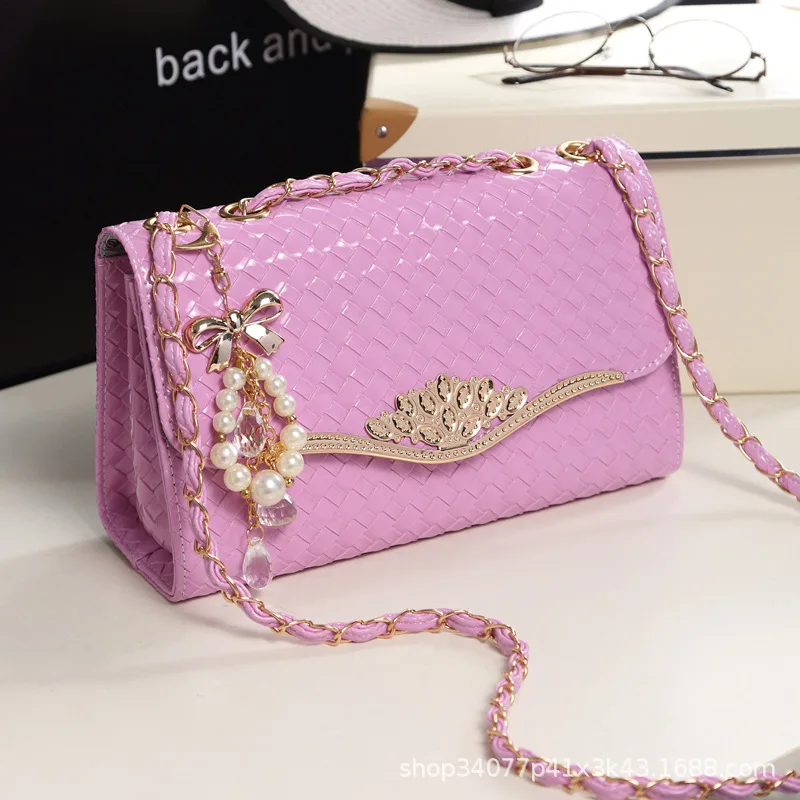 LISM модная дизайнерская Брендовая женская тканая сумка через плечо новая