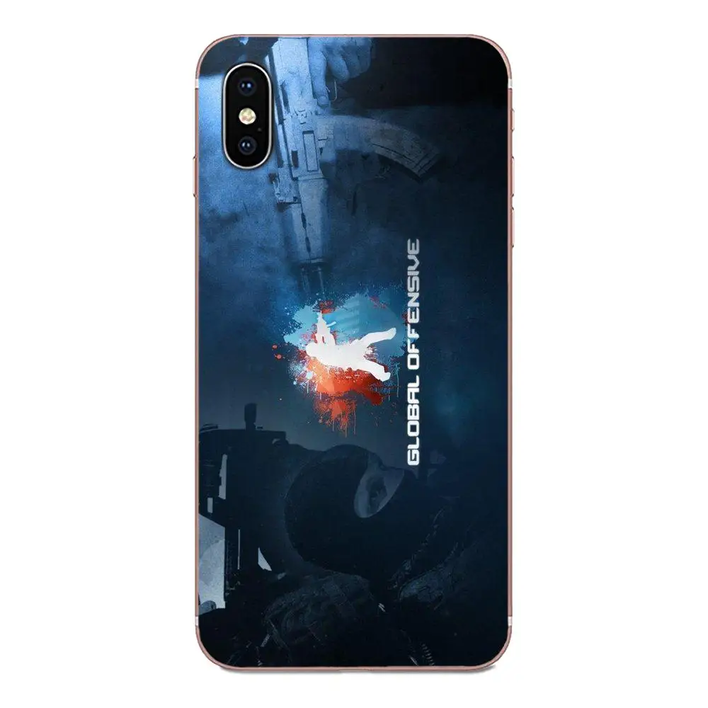 Мягкая Нескользящая ТПУ для Galaxy J1 J2 J3 J330 J4 J5 J6 J7 J730 J8 2015 2016 2017 2018 mini Pro Counter Strike Cs Go Design