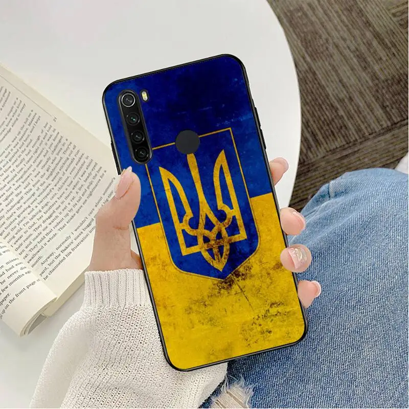 YNDFCNB Ukraine Flag  Coque Shell Phone Case For Redmi note 8Pro 8T 6Pro 6A 9 Redmi 8 7 7A note 5 5A note 7 case