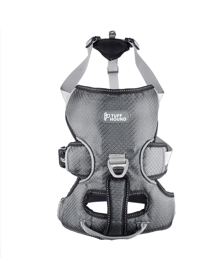 Tuff Hound K9 товары для домашних животных собаки жгут синий/красный/серый Жилет Жгут для средних/больших собак не тянет грудь жгуты