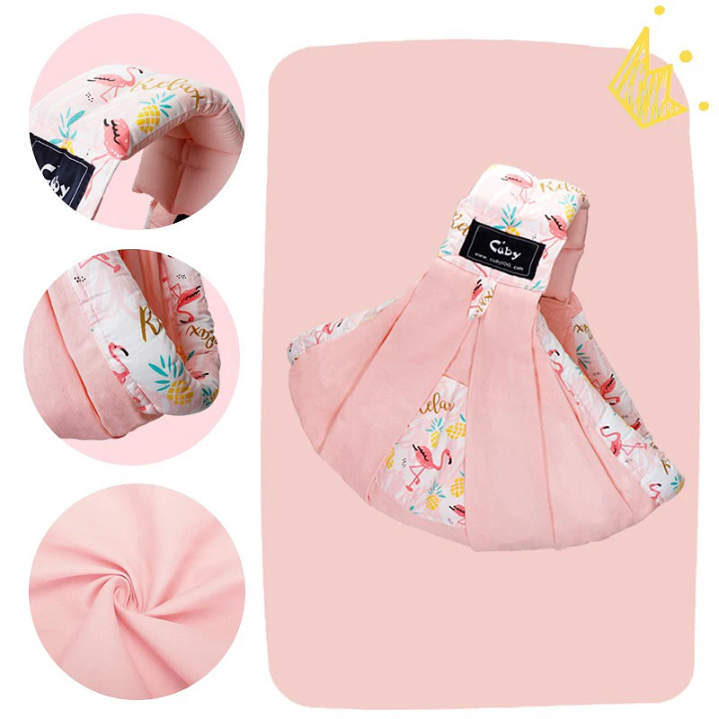 CUBY слинг для новорожденных Передняя детская обертка из хлопка мягкая грудного