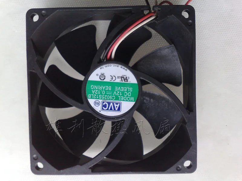

Новый C9025S12LB 12V 0.12A 9025 9 см 3 провода защиты электродвигателя Вентилятор охлаждения