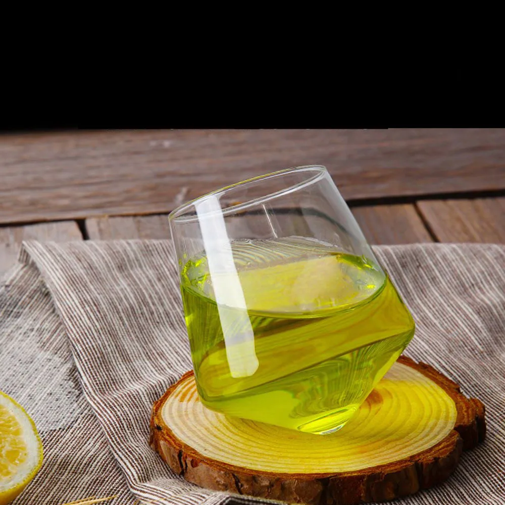 Конусное стекло для вина не содержащее свинца жаростойкое прозрачное чашка