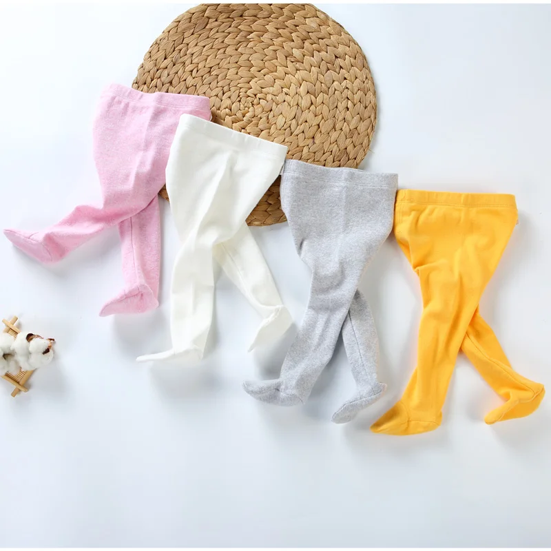 Детские колготы новорожденная девочка завышенная талия животик пижамы Штаны lycry