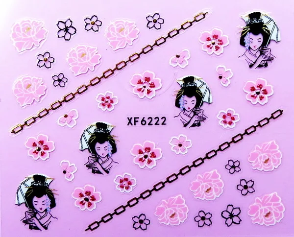 1 шт. новая наклейка для ногтей японская аппликация водонепроницаемый прочный