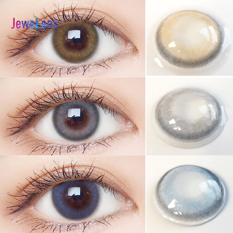 

Jewelens Colored Contact Lenses Color Lens for Eyes Coloured Cosmetic Natural Sweet Honey Series
