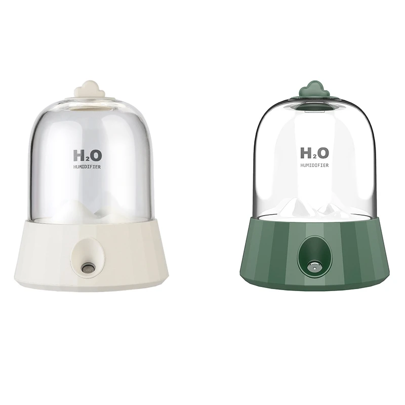 

Air Humidifier 2000MAh USB Rechargeable Night Light Aroma Diffuser Ultrasonic Humidifier with Lamp for Office