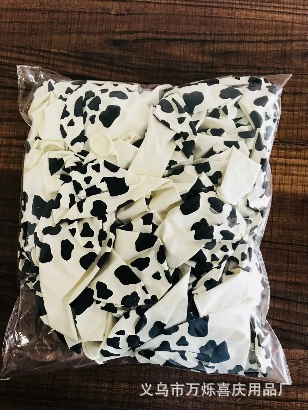 12 дюйма толщиной пять с двусторонней печатью корова воздушных шаров из латекса, украшенные воздушные шары с коровой для детей на день рождения
