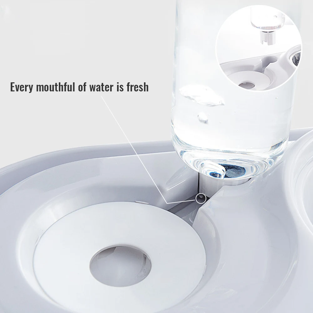 Автоматический диспенсер для воды с двумя портами собак кошек и домашних