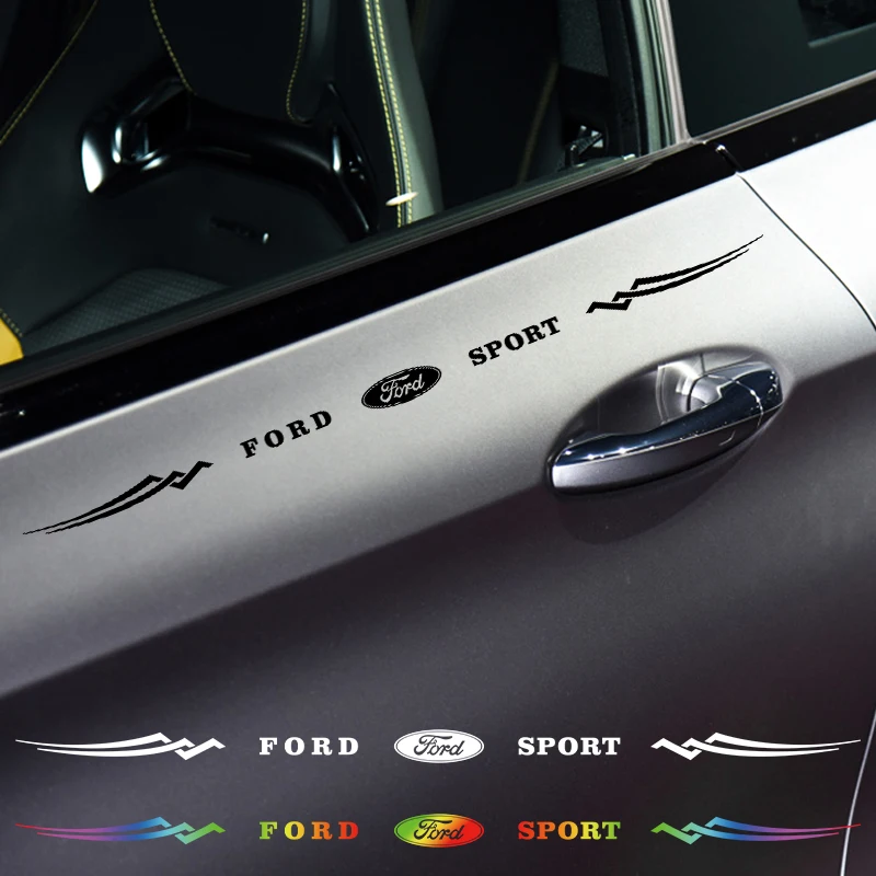 1pc Creative Car Sticker Window Vinyl Decal Styling Self Adhesive Emblem Decoration For Ford Focus Fiesta Ranger Mondeo Escort | Автомобили