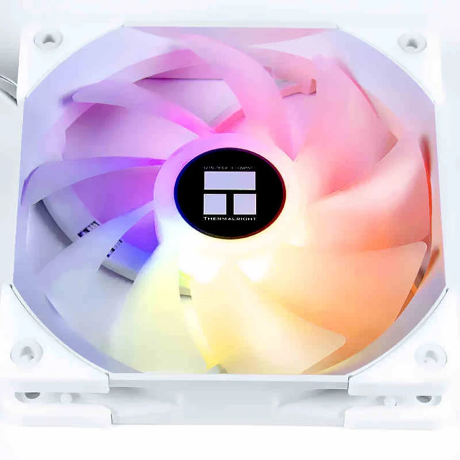 Thermalright TL-C12RW-S X3 120 мм вентилятор обратного хода 5В 3PIN ARGB CPU кулер белый Symphony тихий