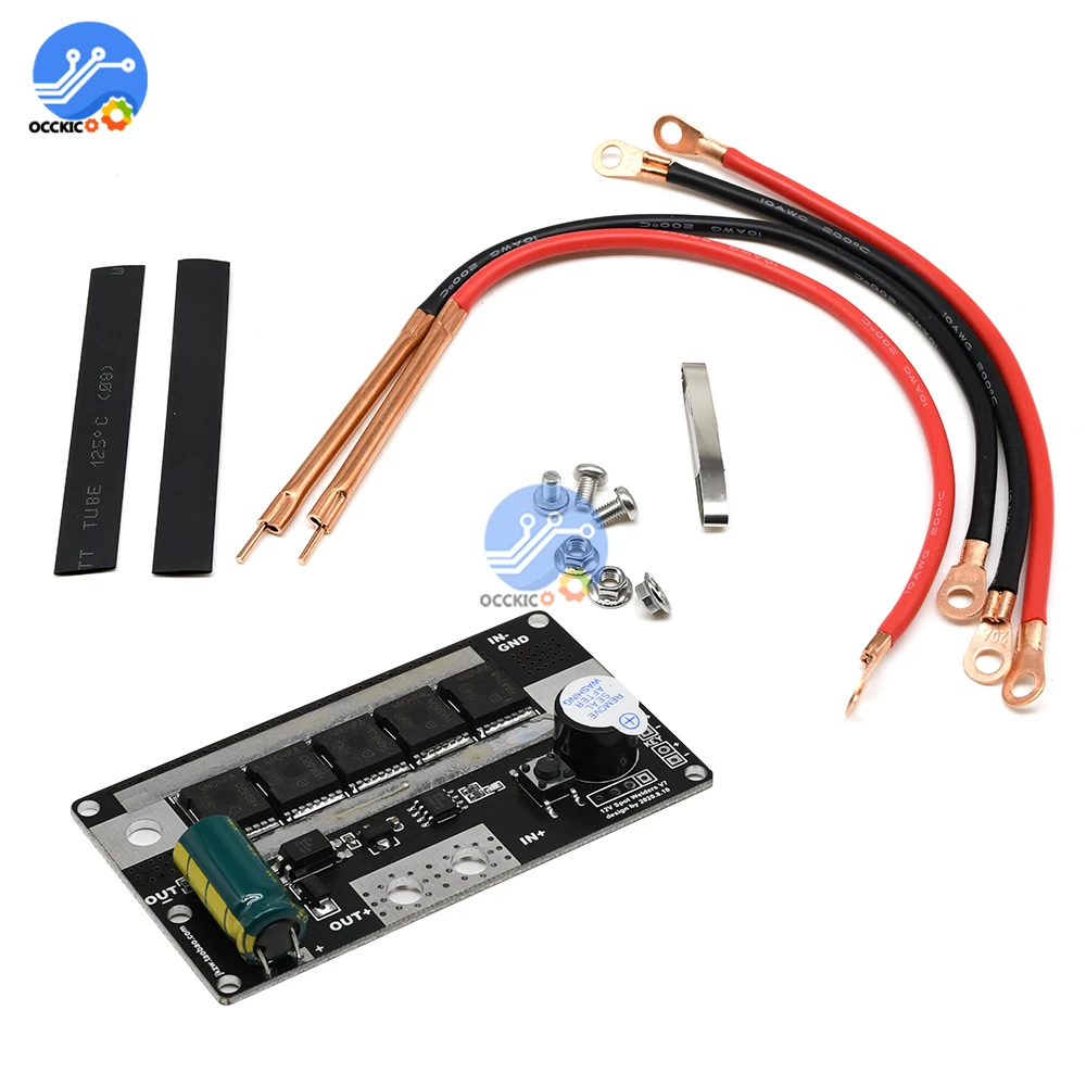 DC 12V 18650 литиевая батарея точечный сварочный аппарат материнская плата полный