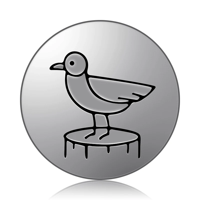 Круглые пуговицы 18 мм в виде слона птицы Льва черепа крыльев простом стиле