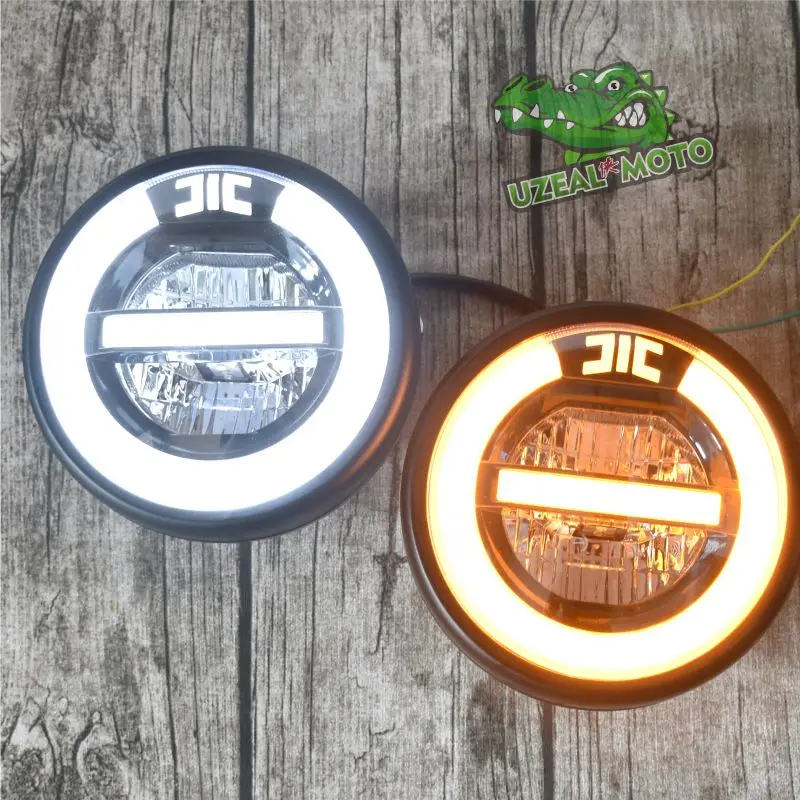 Ретро мотоцикл ретро локомотив установка фары светодиодный ные фары| |