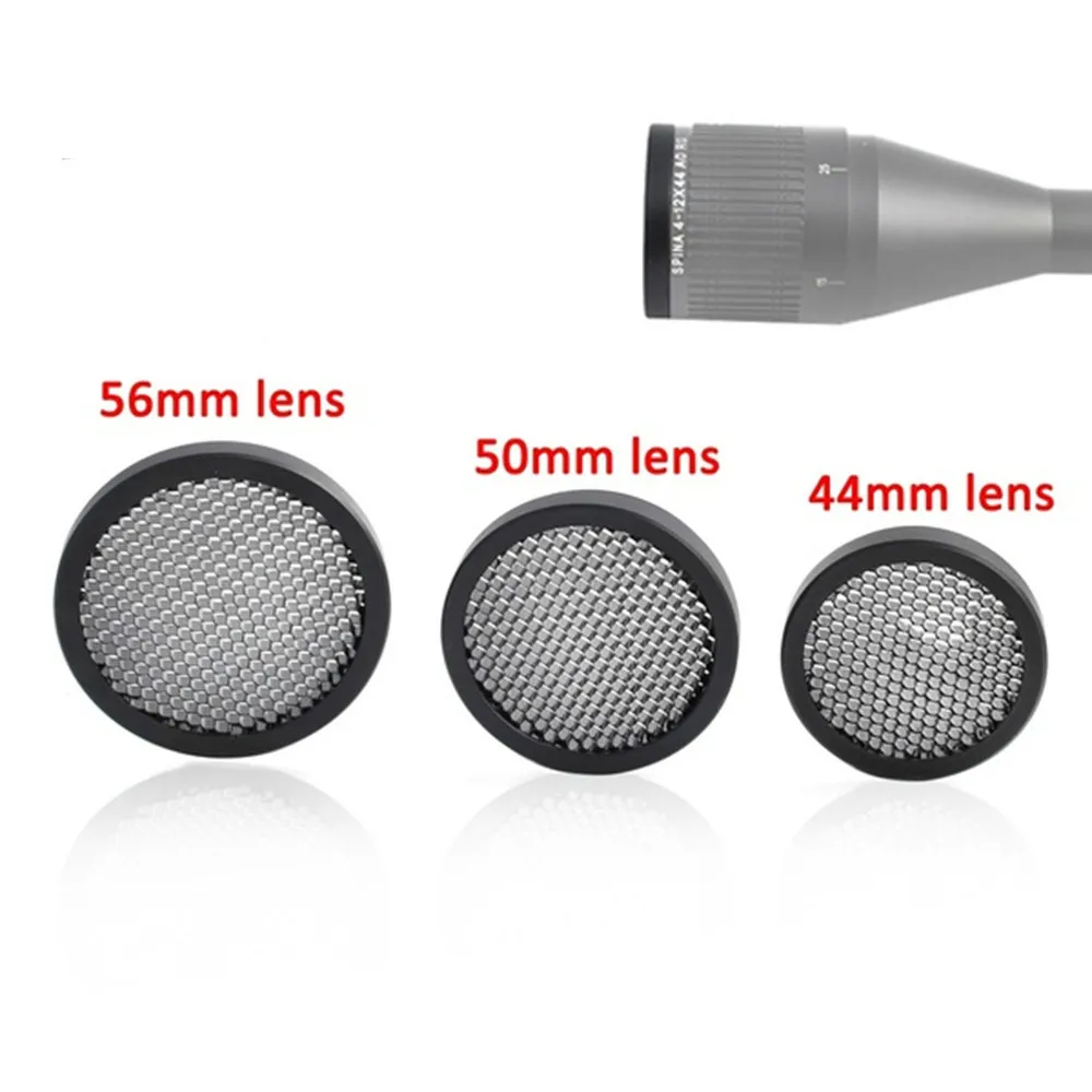

Anti-Reflection Sunshade Killflash Mesh Protective Cover 44MM/50MM/56MM Kill Flash Hunting Optics Accessories
