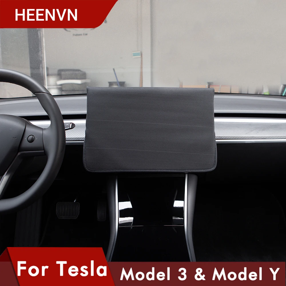 Аксессуары Heenvn для Tesla Model 3 2021 модель Y чехол навигации слипоны солнцезащитный