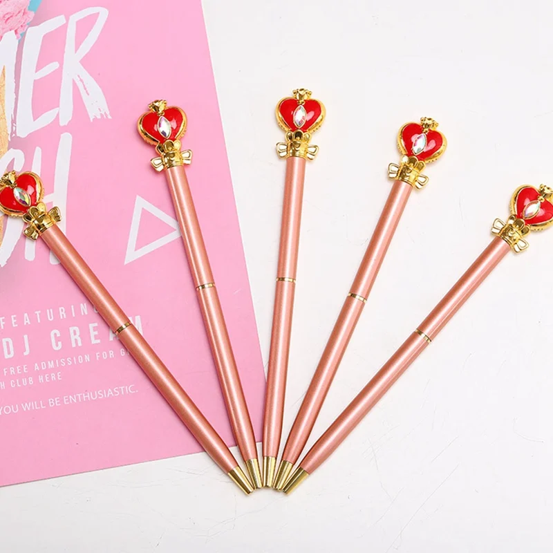 

Prop Accessories Ball Pen for Anime Marine Moon Sailor Moon Student Cute Pen Office Supplies Stationery Ball Pen Gift