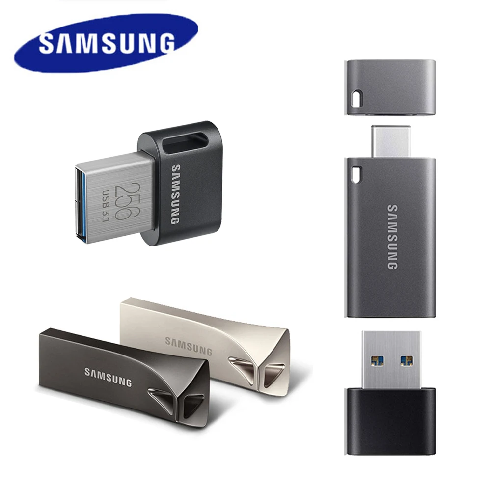

SAMSUNG USB Flash Drive Disk 32GB 64GB 128GB 256GB USB 3.1 3.0 High Speed Pen Drive Pendrive Memory Stick Storage Device U Disk