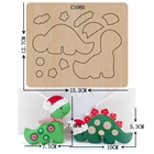 Деревянные штампы для скрапбукинга, C-1060 динозавров, несколько размеров