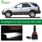 Автомобильная лампа Xlights для Kia Sorento 2003 2004 2005 2006 2007 2008 2009 светодиодная лампа для фар ближнего света Canbus фары аксессуары