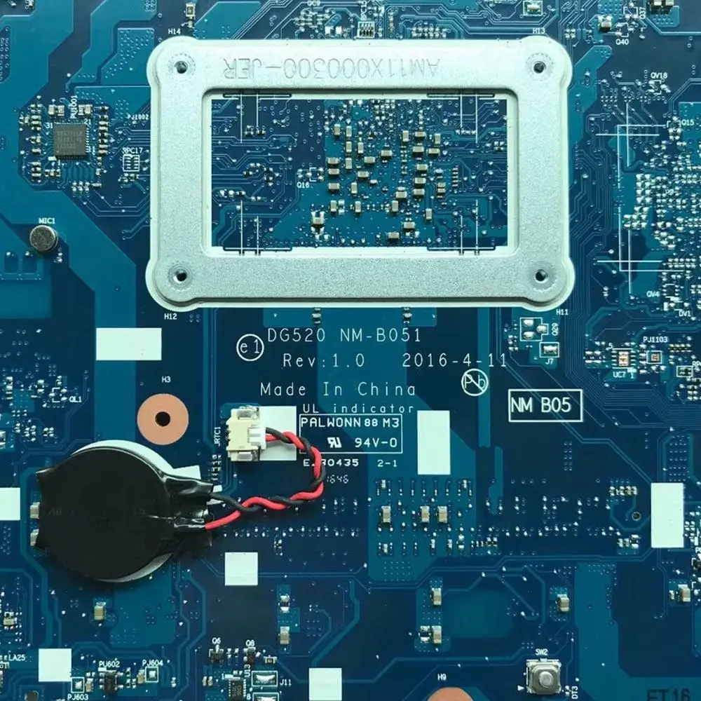 

Lenovo Ideapad 110-15ACL Laptop Motherboard With A8-7410 CPU DDR3 5B20L72714 DG520 NM-B051 100% working