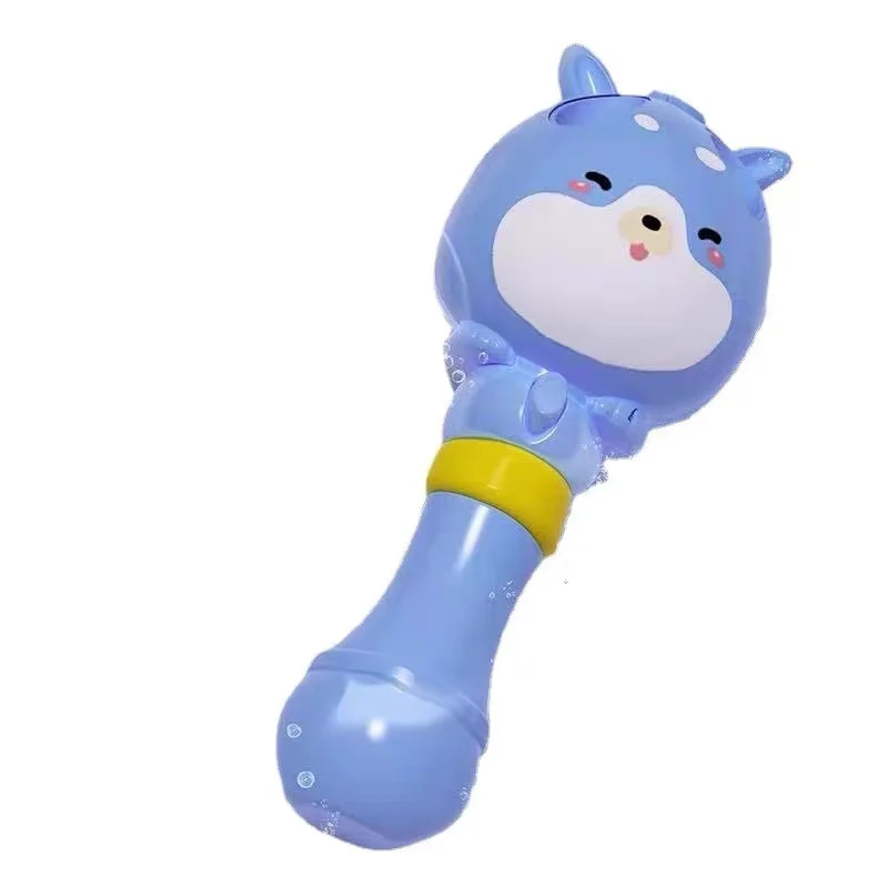 

Children's Bamboo Dragonfly Soaring Bubble Blowing Machine Cartoon Flying Bubble Wand Boys and Girls Summer Outdoor Toys
