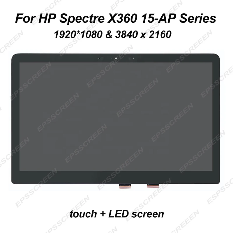 

NEW for HP Spectre X360 15-AP series 15T-AP000 15-AP012DX 15-AP063NR 15.6" UHD FHD LCD Touch Screen Panel Digitizer DISPLAY