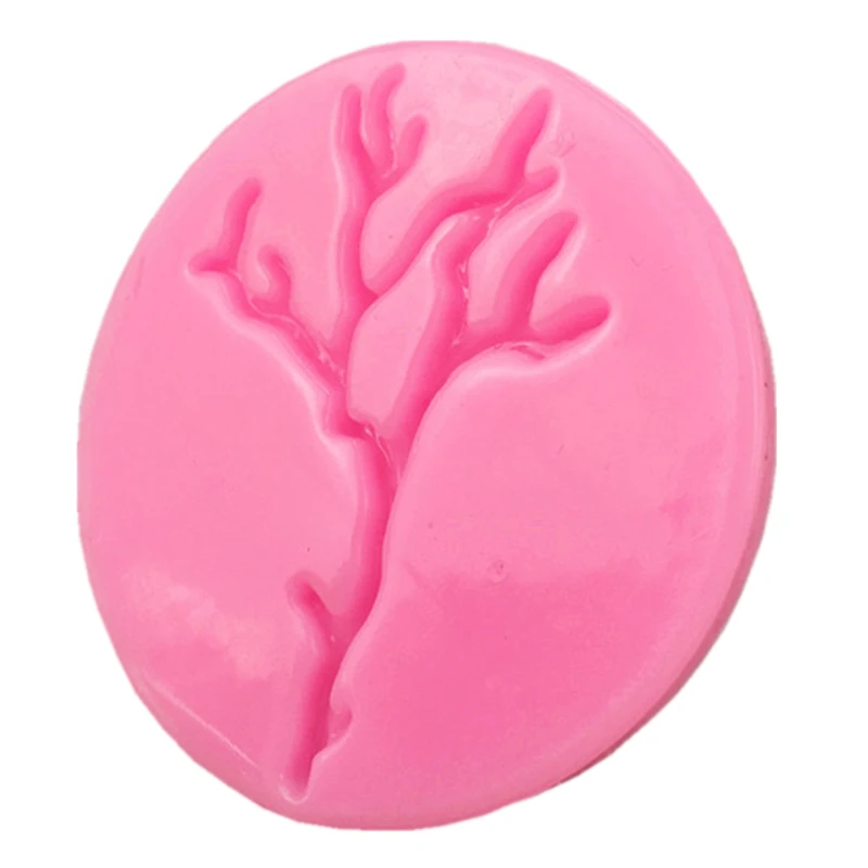 1Pcs Halloween tree branches silicone mold biscuits chocolate candy cake decoration tools | Дом и сад