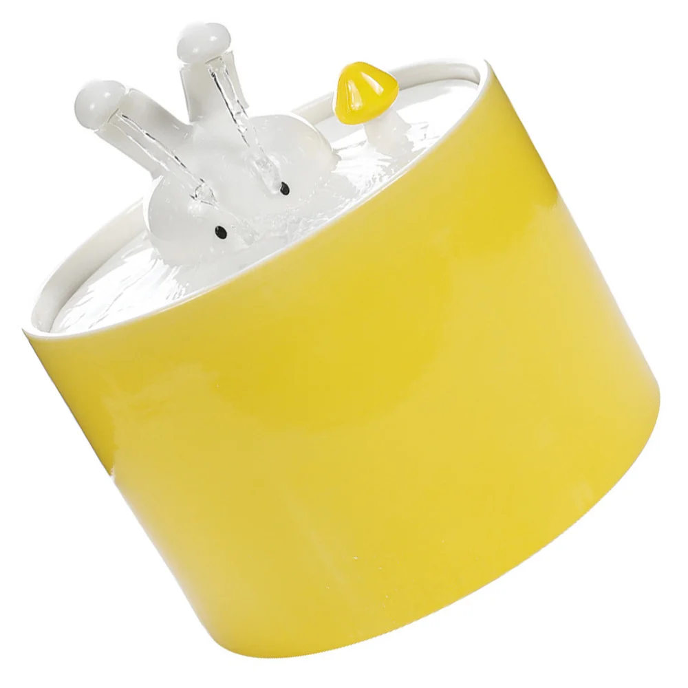 

1Pc Ceramic Water Dispenser Home Pet Drinking Fountain Cat Dog Water Drinker