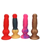 Реалистичный искусственный пенис, анальный фаллоимитатор с присоской, игрушка для взрослых