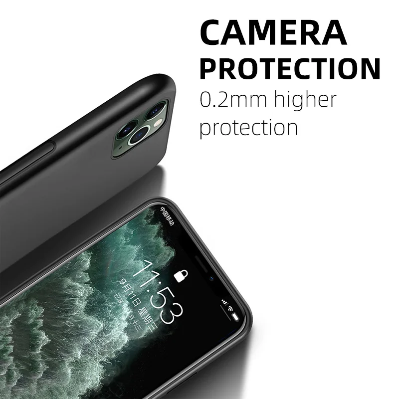 

Shockproof Skin Case For iPhone 12 Mini 11 Pro Max Xs Xr X Case Magnetic Back Cover iPhone11 Pro 6 6s 7 8 Plus SE 2 Soft Housing