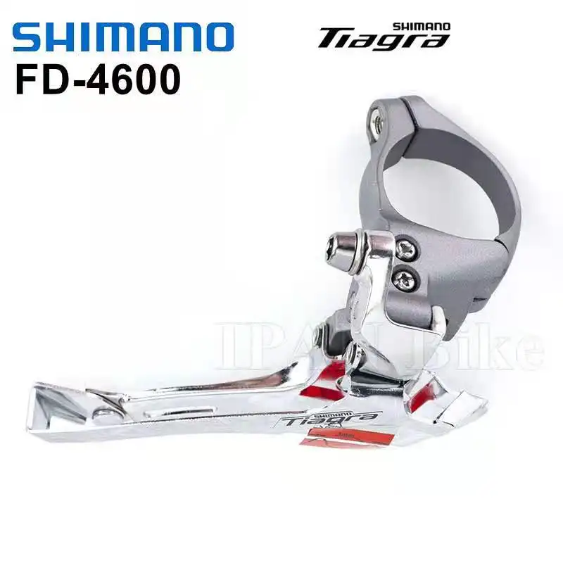 

Shimano Tiagra 4600 Front Derailleur 10 Speed Braze On FD-4600 Road Bicycle Tour and Relaxing Bike Derailleur FD 4600