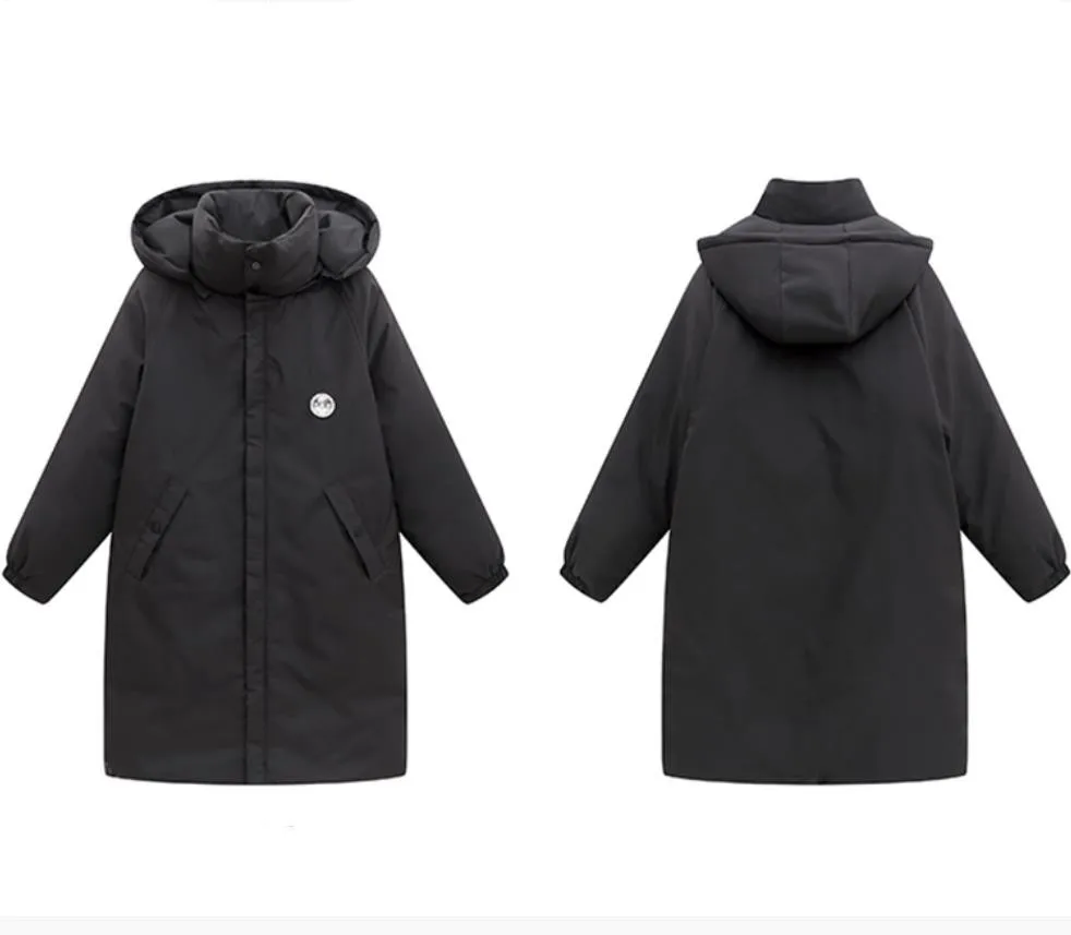 Женская свободная хлопковая куртка средней длины в гонконгском стиле ins женская