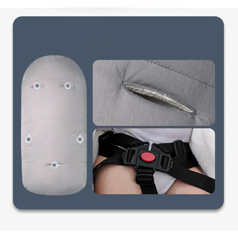 Зимний детский спальный мешок для коляски детская коляска ног теплый зимний