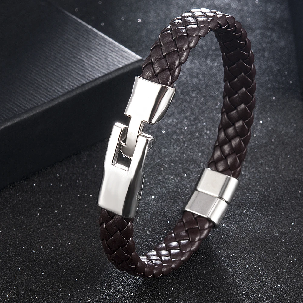 Браслет на запястье с магнитной застежкой из нержавеющей стали|Браслеты-манжеты|