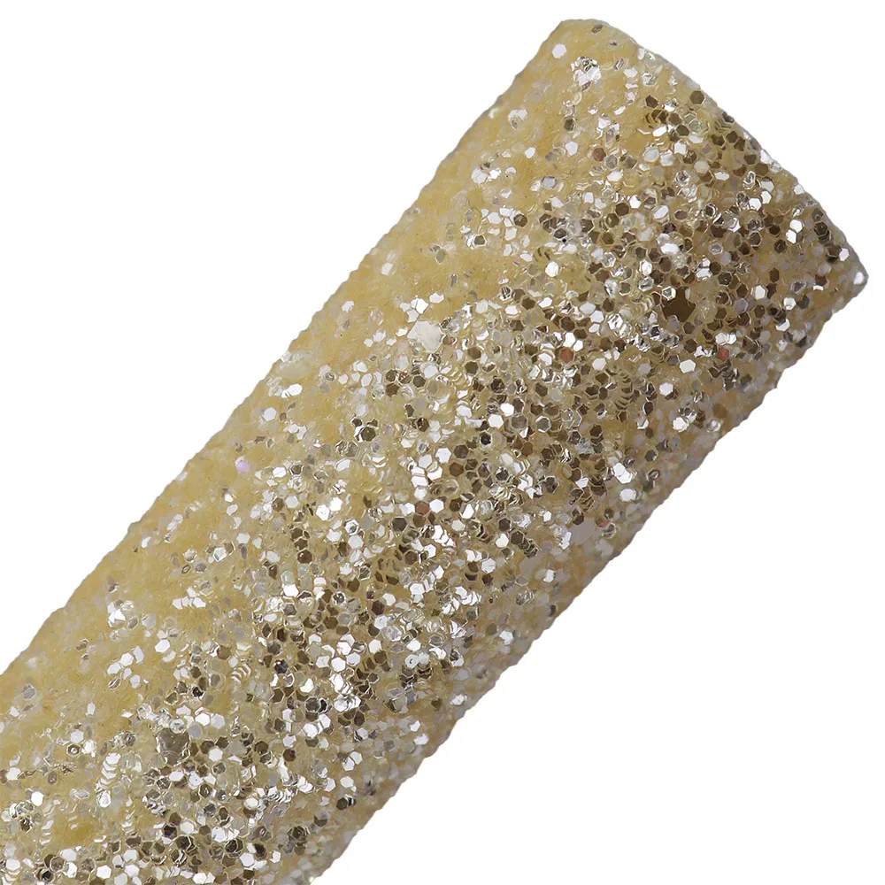 30x134 см в рулоне светильник-оранжевая объемная блестящая ткань кожа для бантов