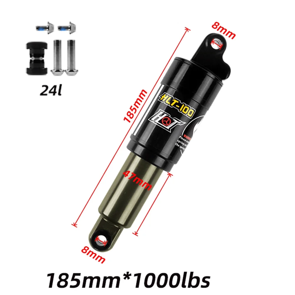

Bicycle Oil Spring Shock Absorber Electric Vehicle Snowmobile Mountain MTB Bike Rear Shock Absorber Suspension HLT100