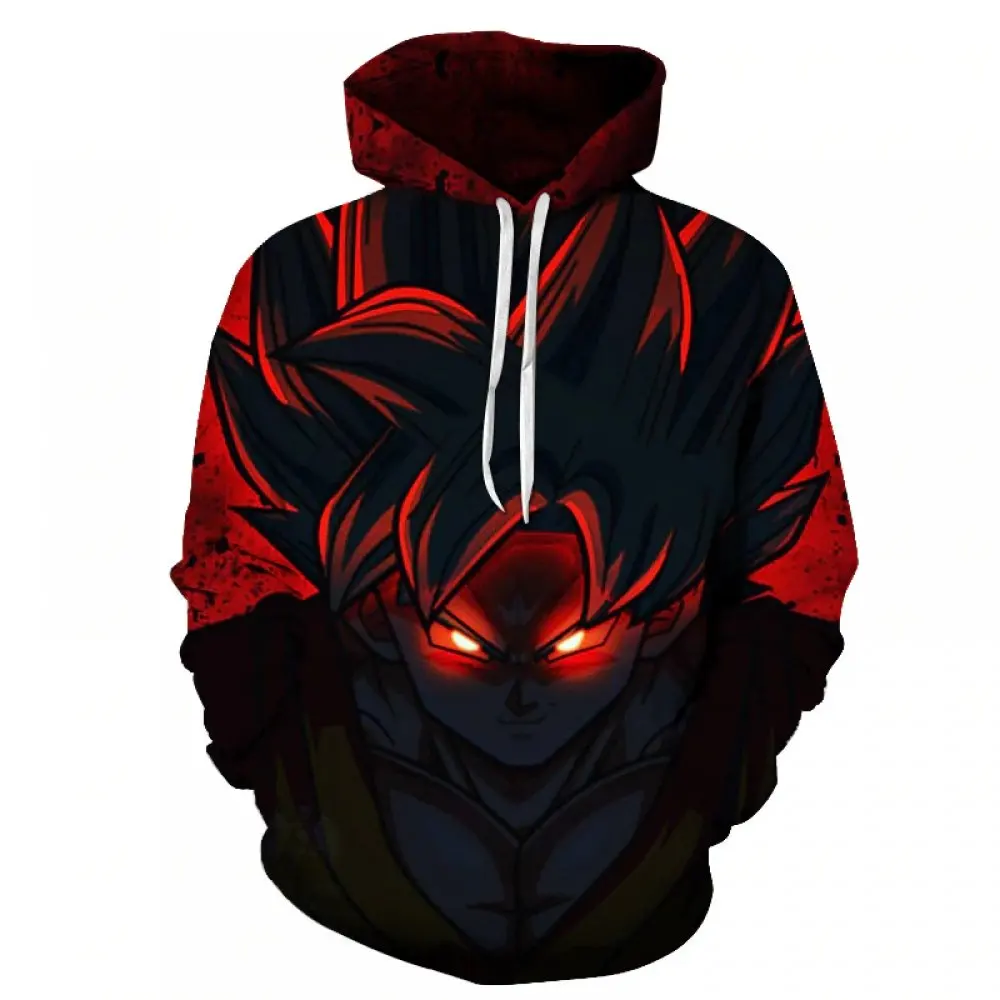 

2021 New Men's And Women's Hoodies 3d Printing Cartoon Anime Wukong Children's Fashion Sweatshirt Casual Streetwear Coat
