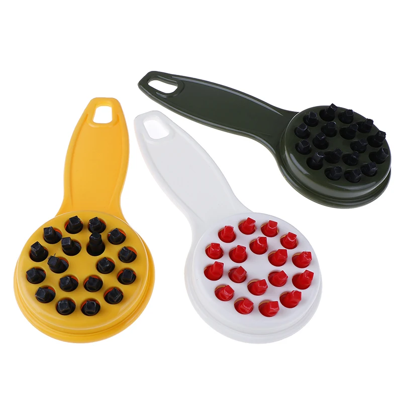 1 шт. рыбьей чешуи кисти выскабливание рыболовные Весы щеточная Очистительная