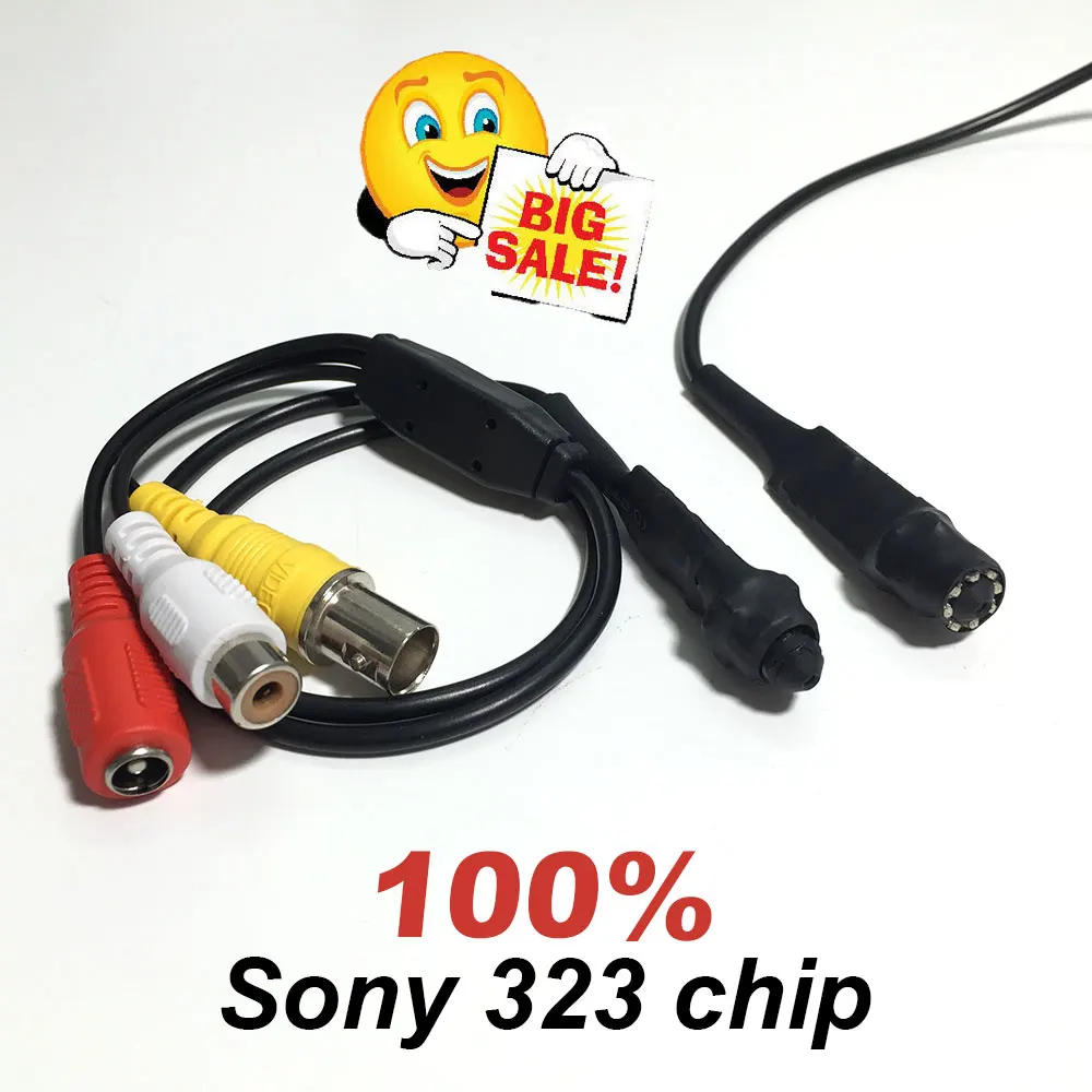 Цена Мини 1080 МП AHD маленький конусный объектив с чипом Sony IMX323 HD 4 в 1 P камера AHD TVI/CVI ночное видение с микрофоном камера S