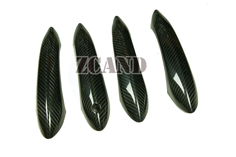 Чехол из настоящего углеродного волокна для дверных ручек 4 шт./компл. BMW F10 & M5