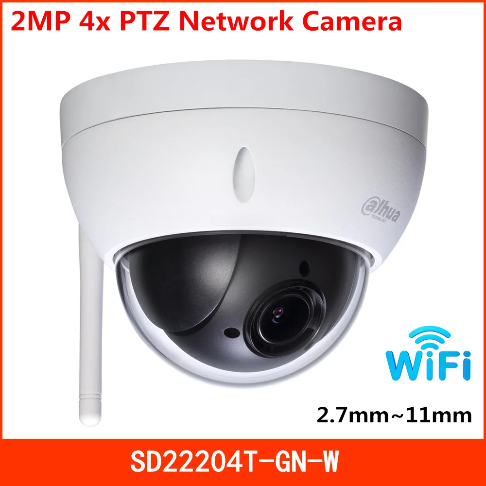 Камера видеонаблюдения Dahua PTZ сетевая камера с поддержкой Wi-Fi 2 МП 4x 7-11 мм подходит