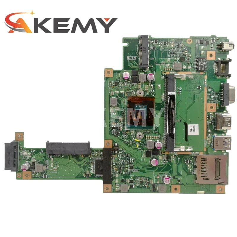 Новинка 100% года материнская плата для ноутбука asus X453 X453SA процессор REV.2.0 N3050 |