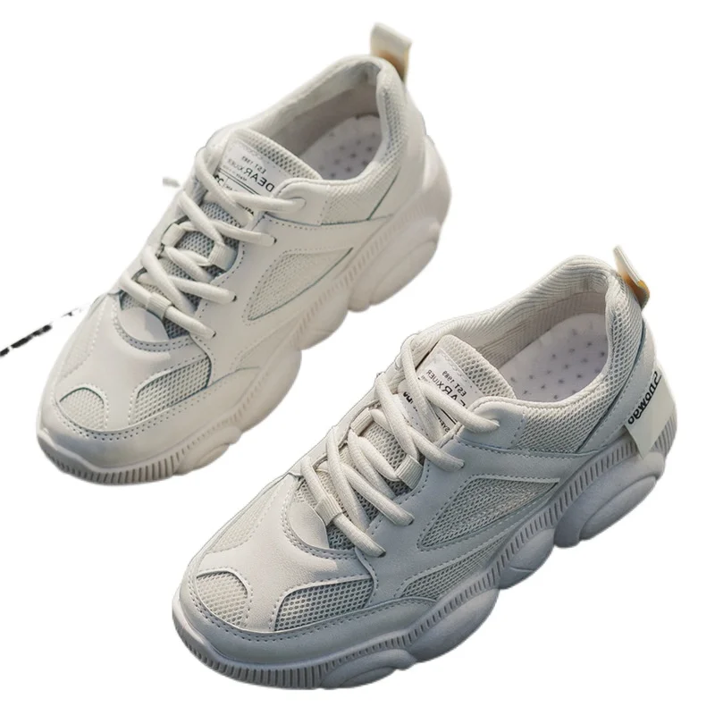 

Cubs Shoes Female Korean Version of The Wild 2021 Spring New Student Breathable Daddy Shoes Ins Tide Super Fire Smoked Shoes