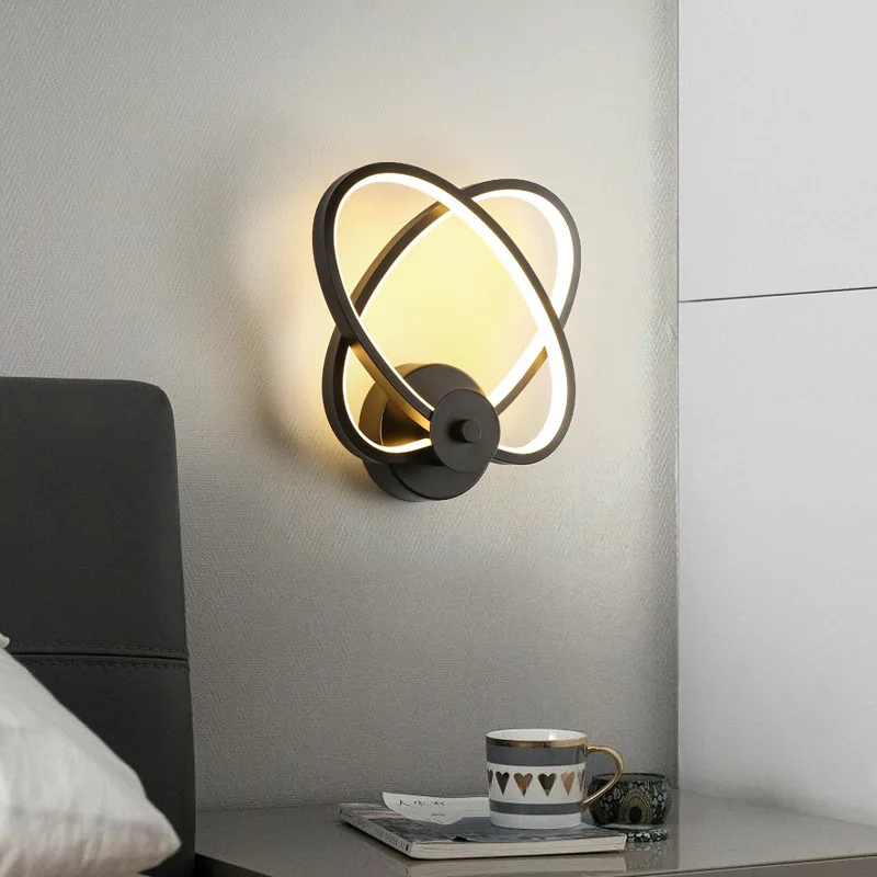

Simplicity Modern LED Wall Lamp For Home Living Room Bathroom Bedroom 85-265V Bedside Luster Wall Light Nordic Decoration