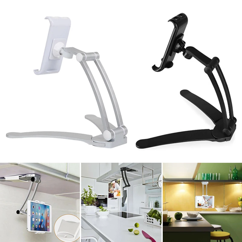 

Multifunction Desktop Phone Bracket Kitchen Fold Wall Mount Tablets Phone Stand Holder ND998