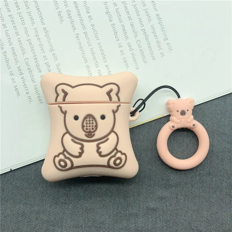 Высококачественный милый Принт мультяшного медведя защитный чехол беспроводные