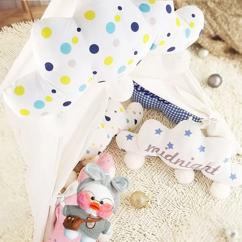 INS детская комната облака Новорожденные висячие украшения кроватка кровать