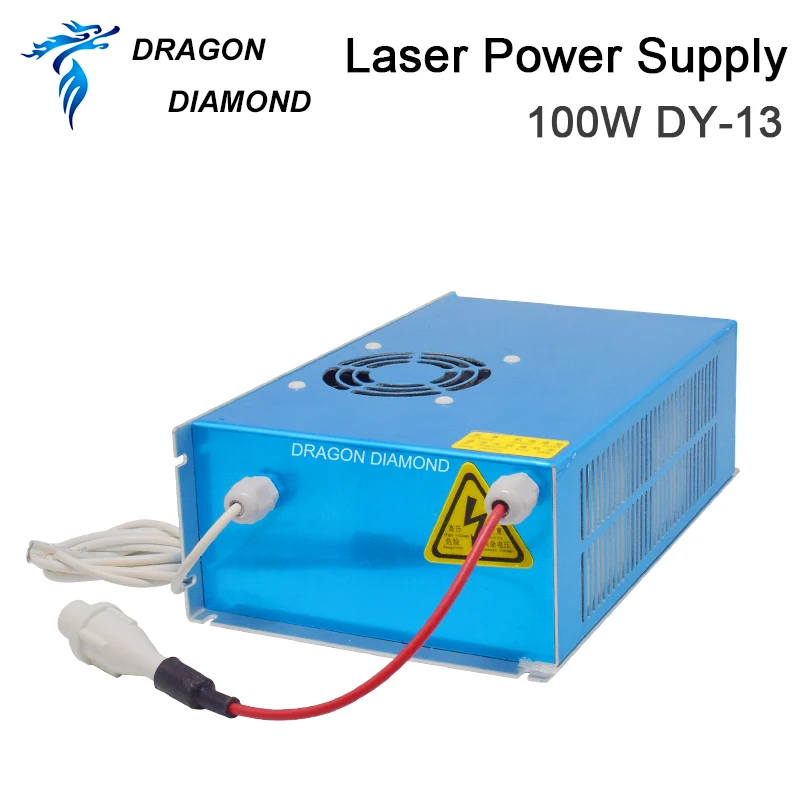 DRAGON DIAMOND DY13 лазерный источник питания 100 Вт для reci W2 co2 лазерная трубка для co2 лазерная гравировка машина для резки